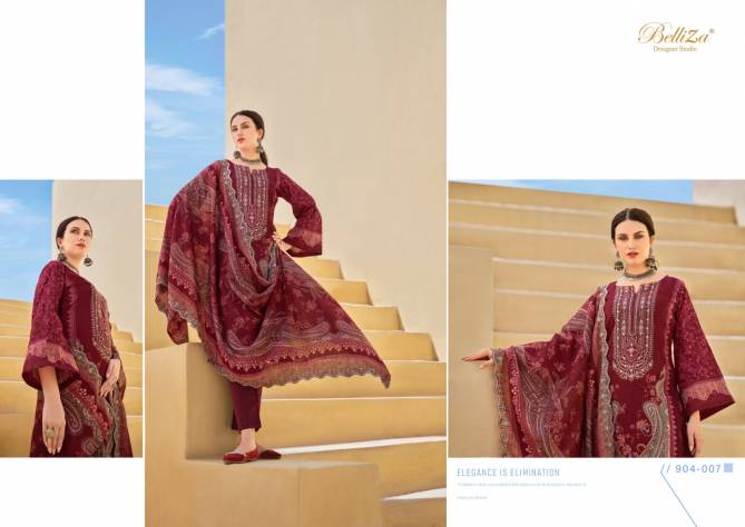 Guzarish Vol 6 By Belliza Designer Heavy Printed Cotton Dress Material Wholesale Shop In Surat
